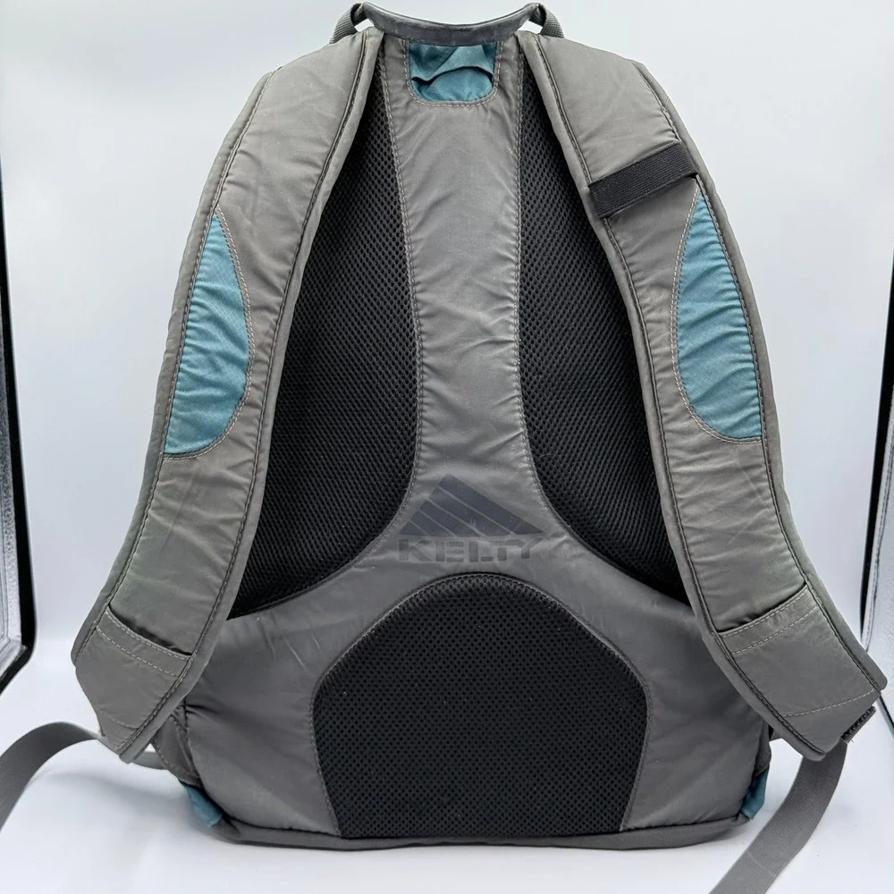 Kelty Reverb Backpack Blue Grey Ripstop Hiking Daypack Outdoor Travel Bag
